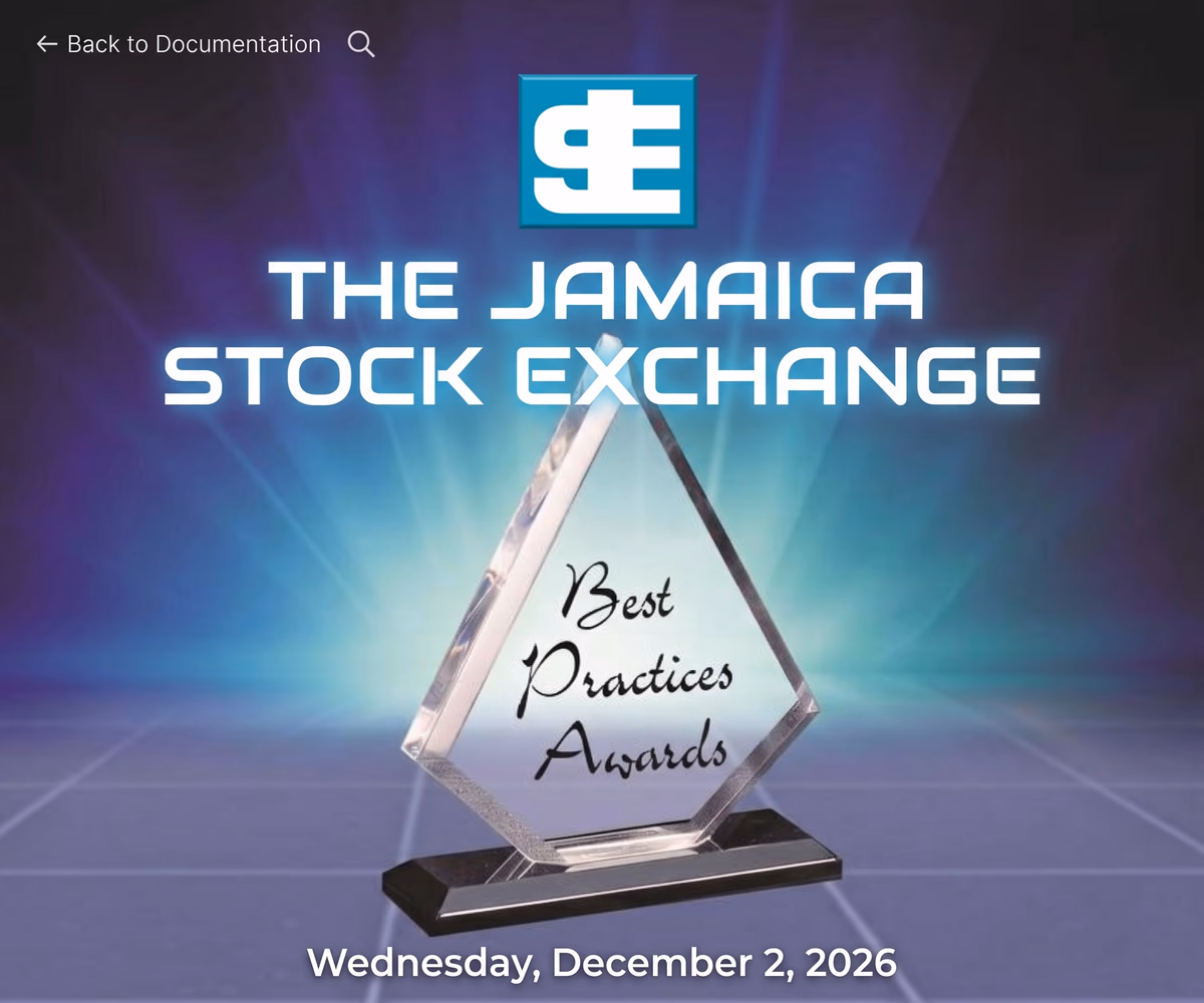 Jamaica Stock Exchange Best Practice Awards 2026